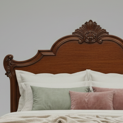 Royal Mahogany Bed