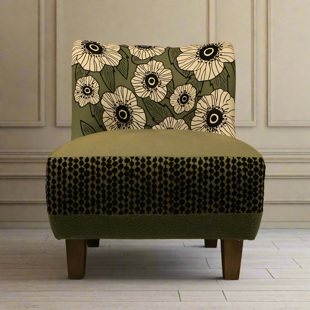 Nishat Emroidered Accent Chair