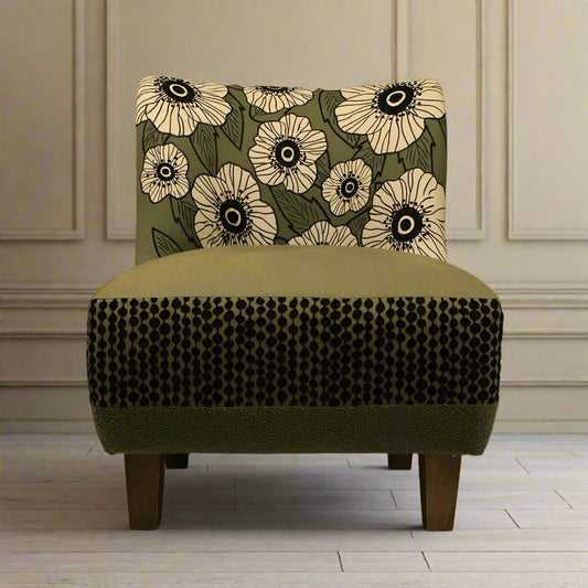 Nishat Emroidered Accent Chair