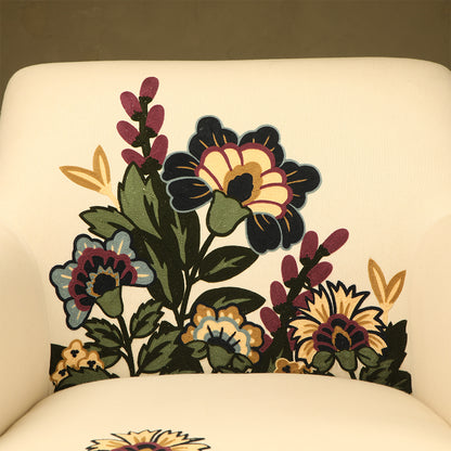 Pari Emroidered Accent Chair