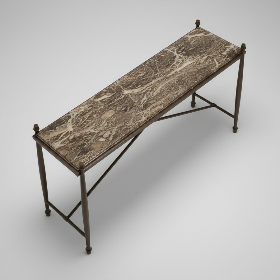 Crossbar Console Table