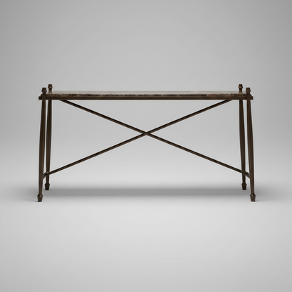 Crossbar Console Table