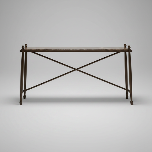 Crossbar Console Table