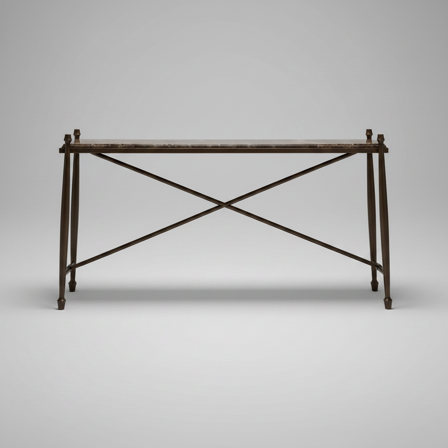 Crossbar Console Table