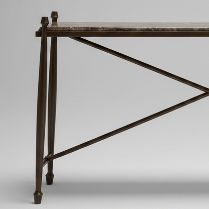 Crossbar Console Table