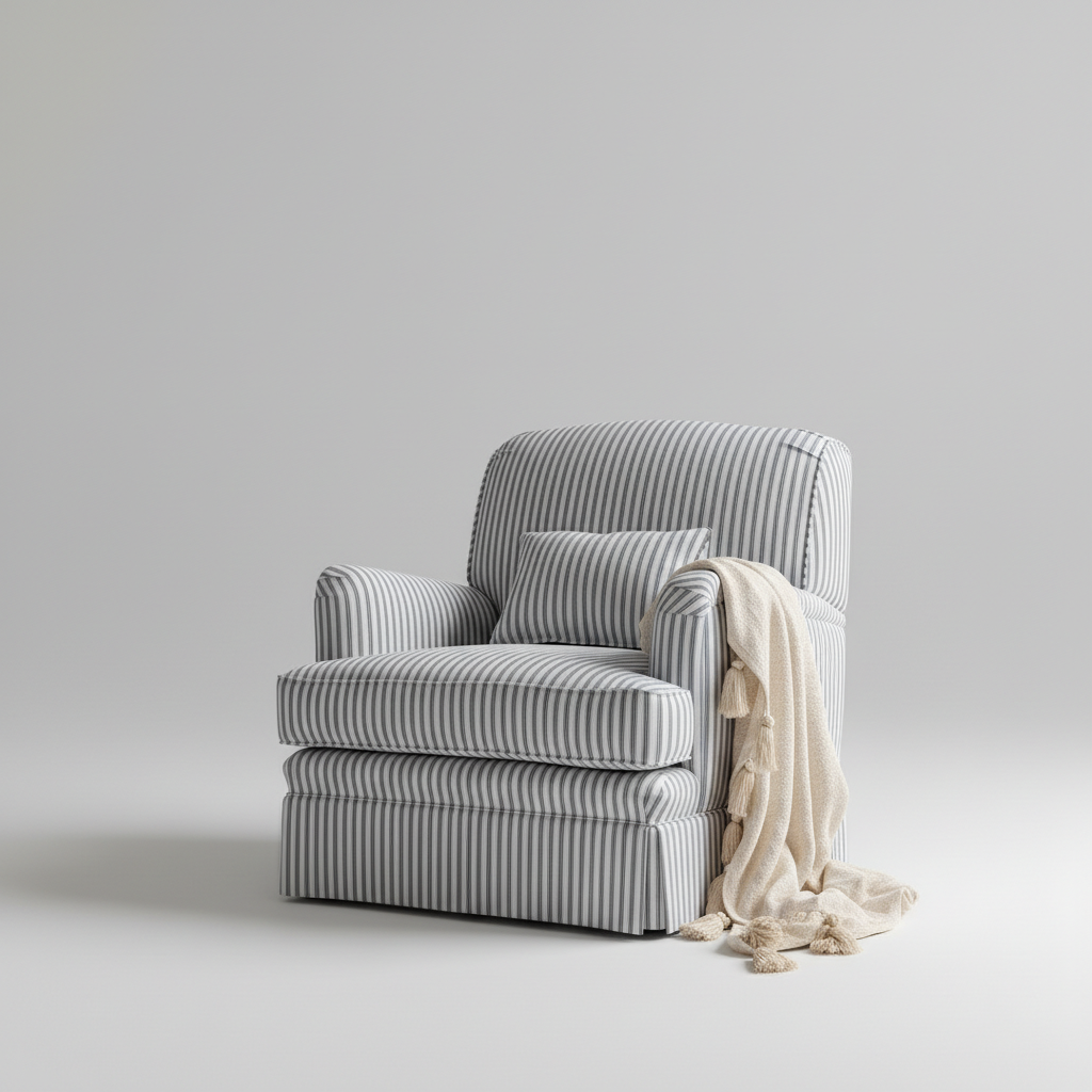 The Hampton Stripe Chair