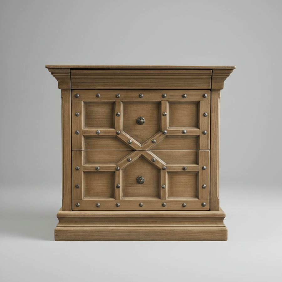 Studded Side Table