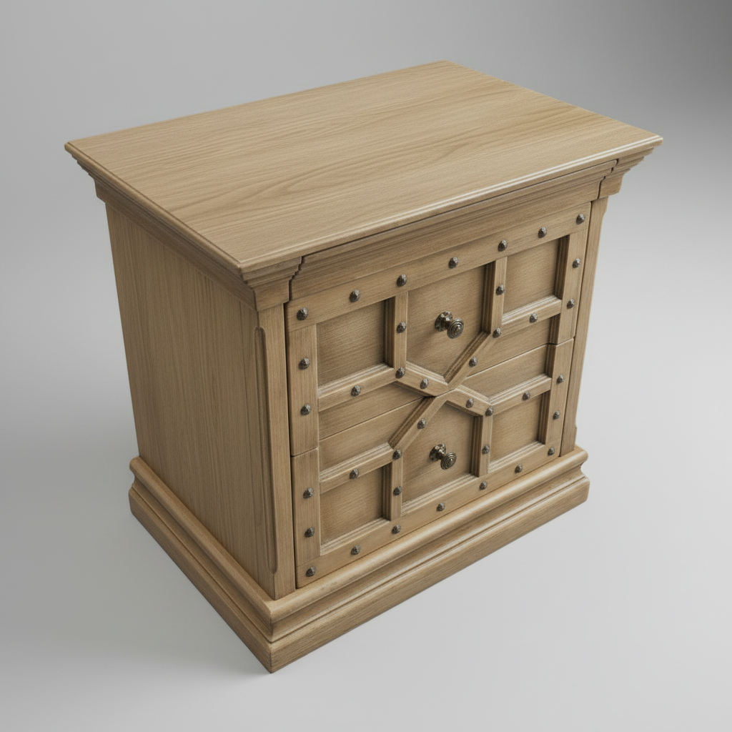Studded Side Table