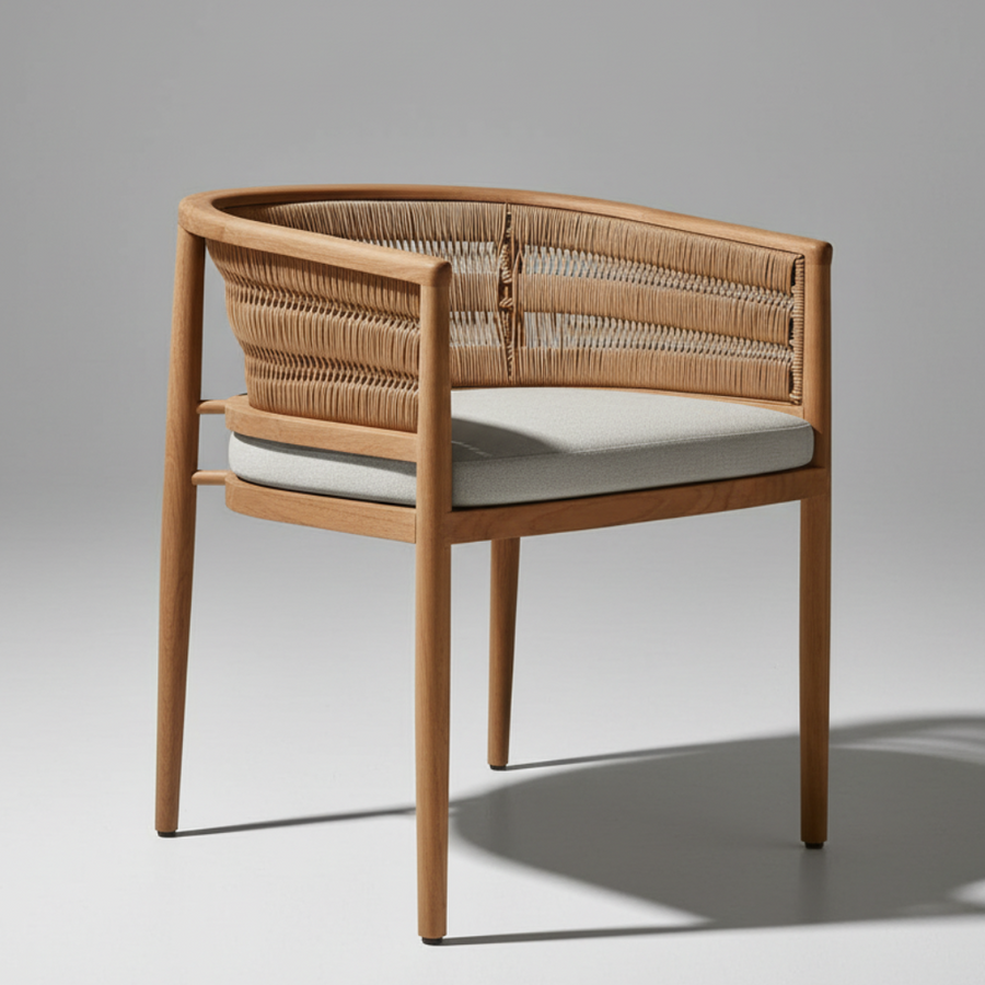 Soleil Weave Chair – detail view