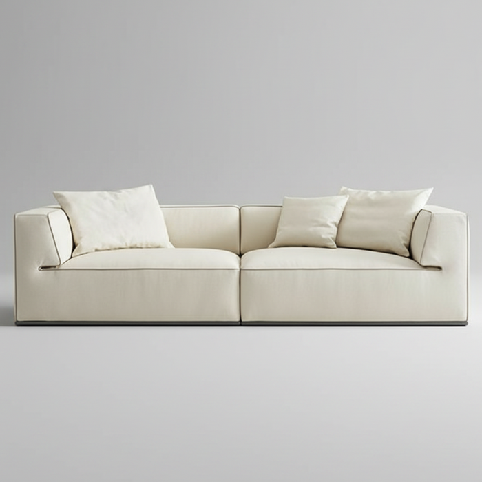 Boxy Sofa — Track Arm Modern, made to order by Peacock Life
