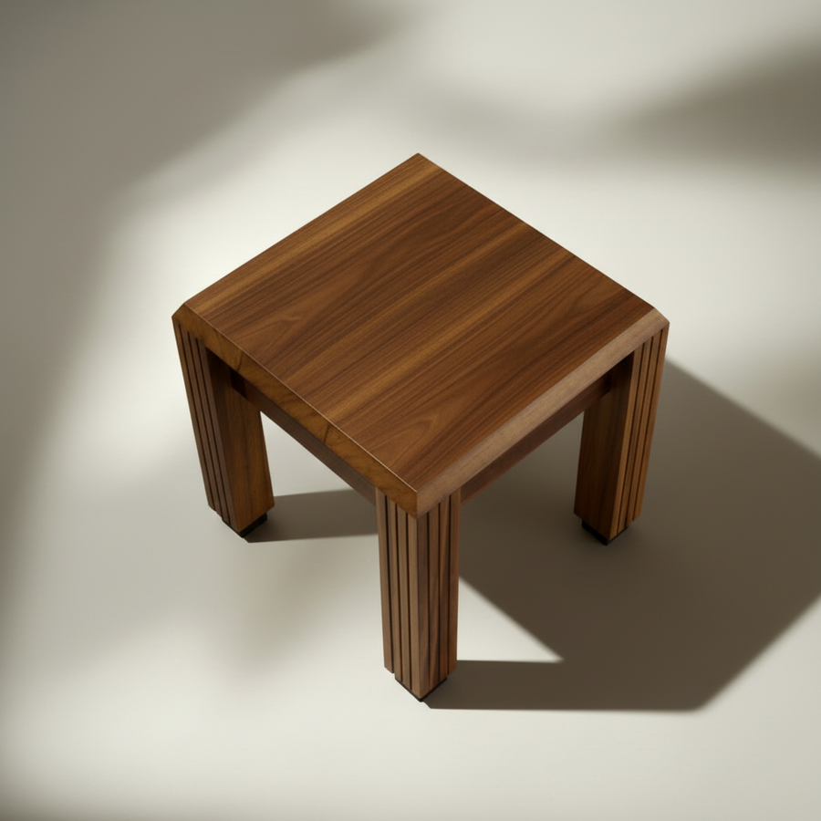 Fluted Side Table