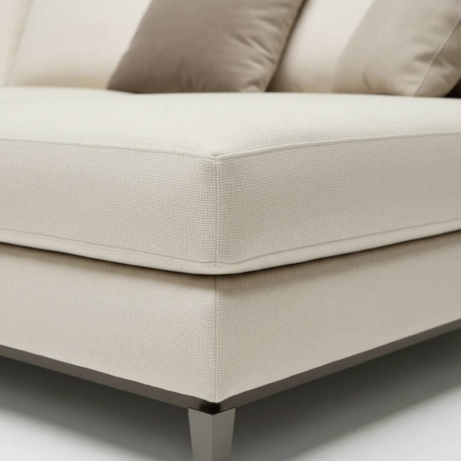 Chaise Sofa — Modern L-Shape Lounge, made to order by Peacock Life — view 3