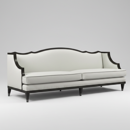 Ivory Silhouette Sofa