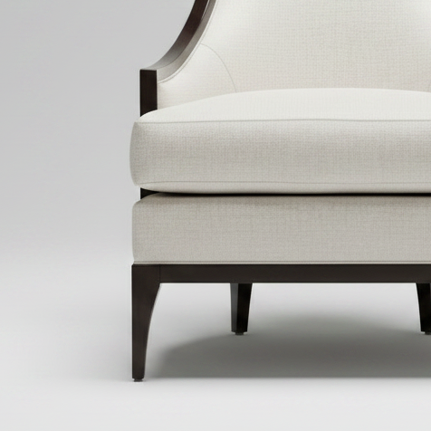 Shield Back Chair – side profile