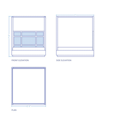 Begum Four Poster Bed