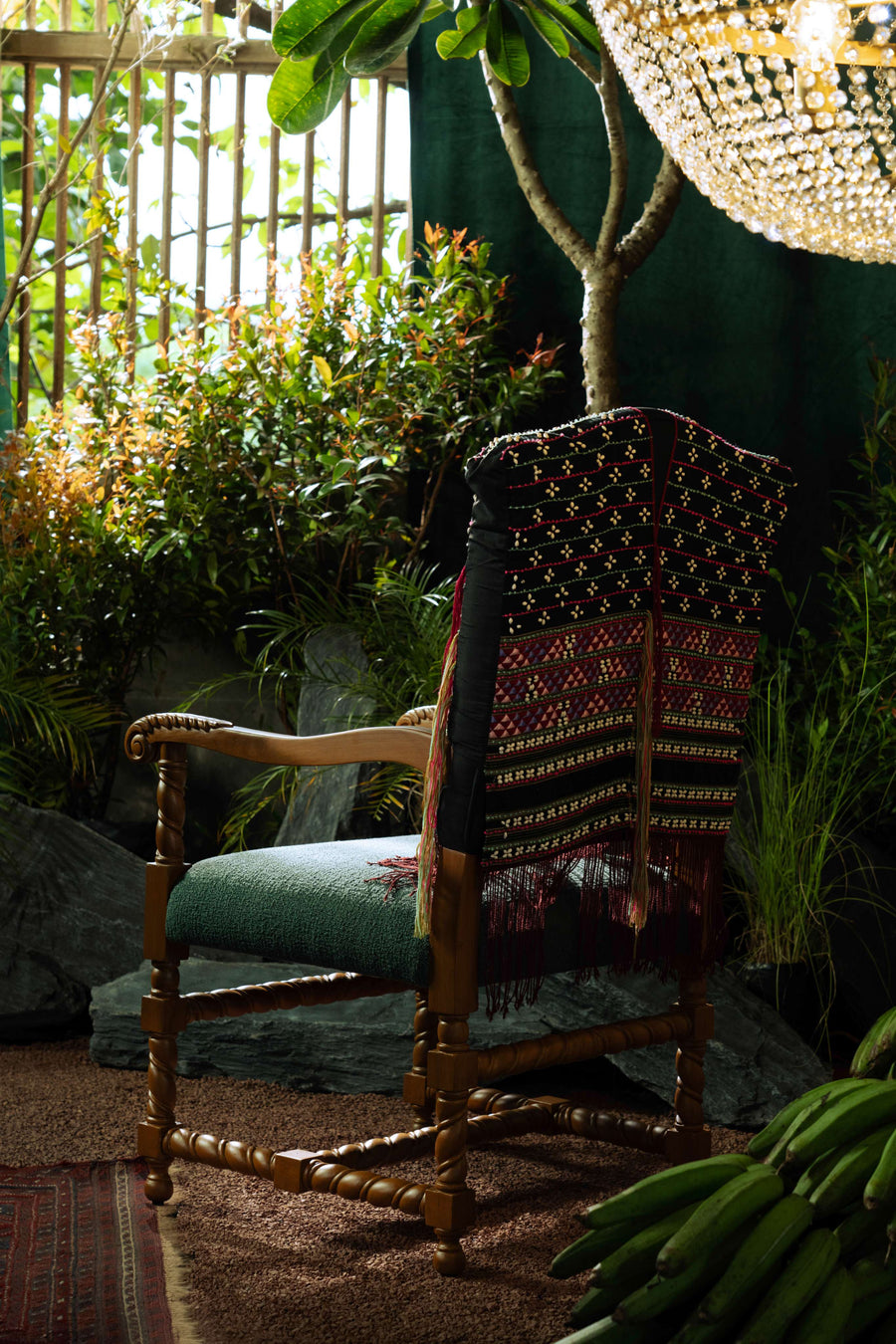 Garo Arm Chair – side profile