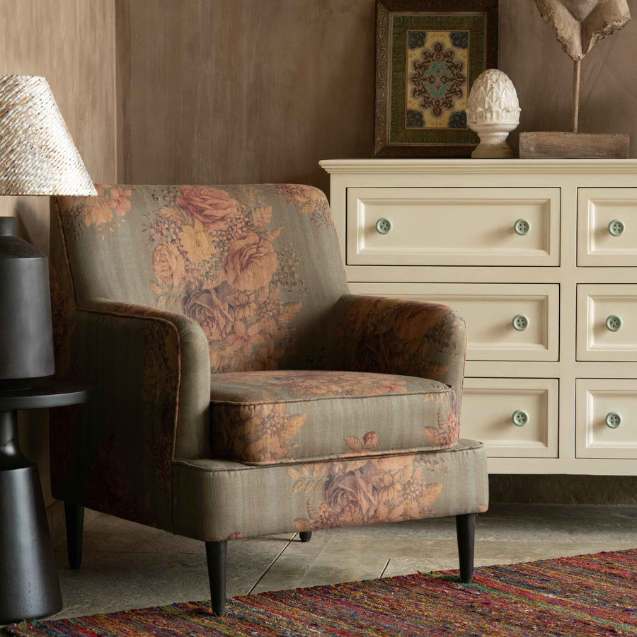 Prism Armchair – styled in a room setting