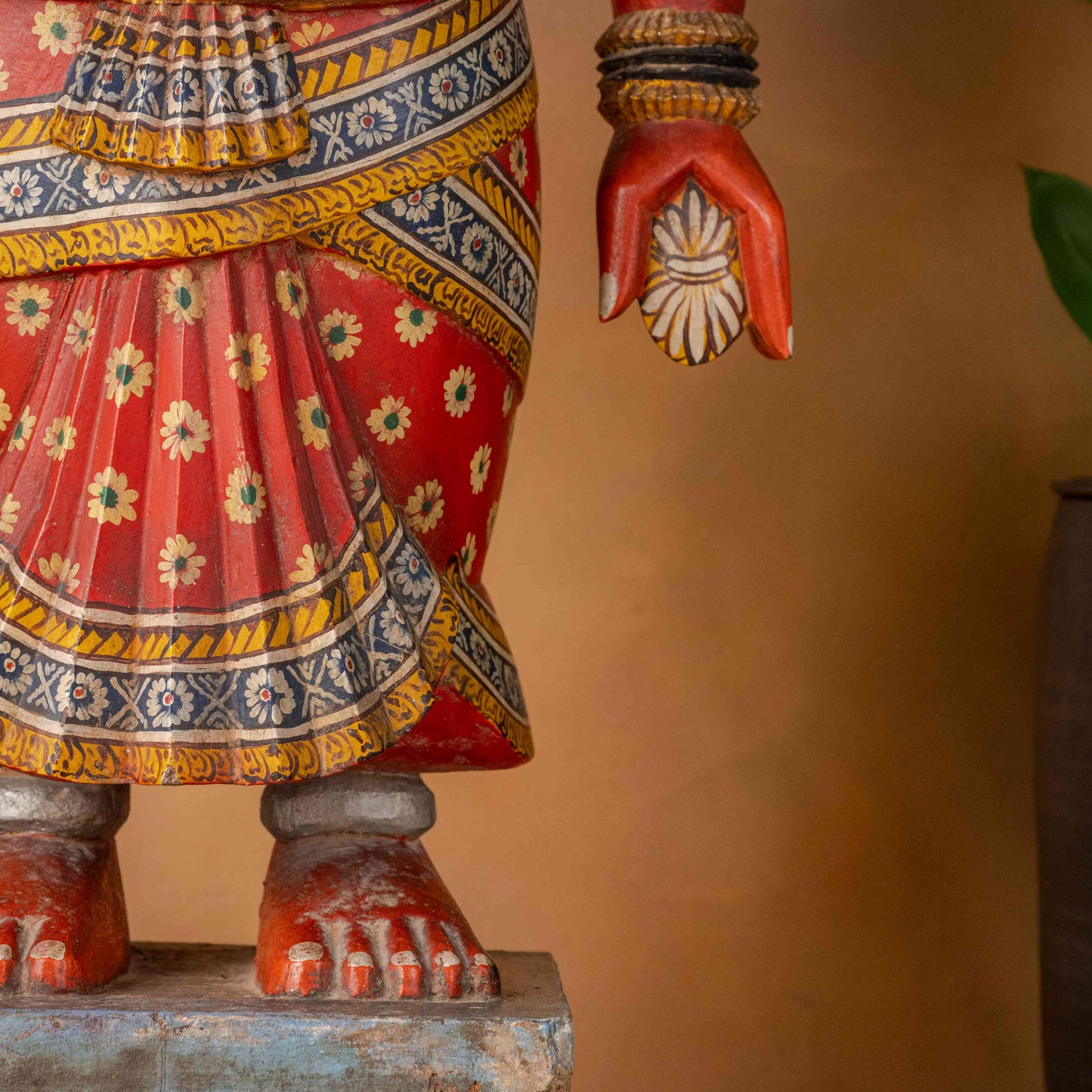 Vintage Chikku Statue Green (One of One)