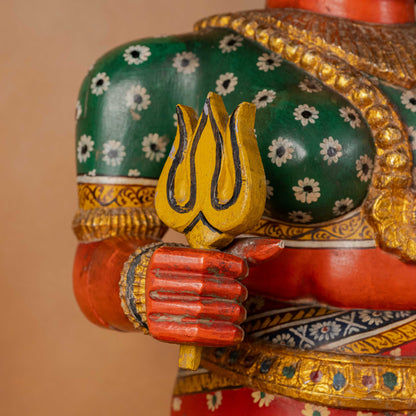 Vintage Chikku Statue Green (One of One)