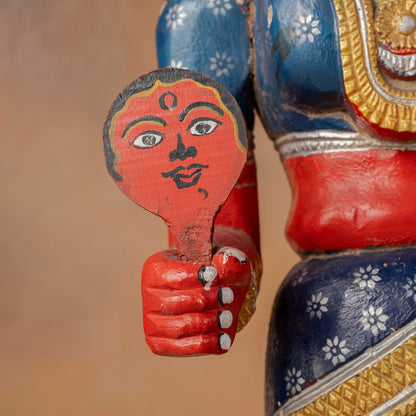 Vintage Chikku Statue Blue (One of One)