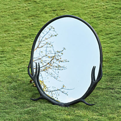 Antelope Wall Mirror - Peacock Life by Shabnam Gupta