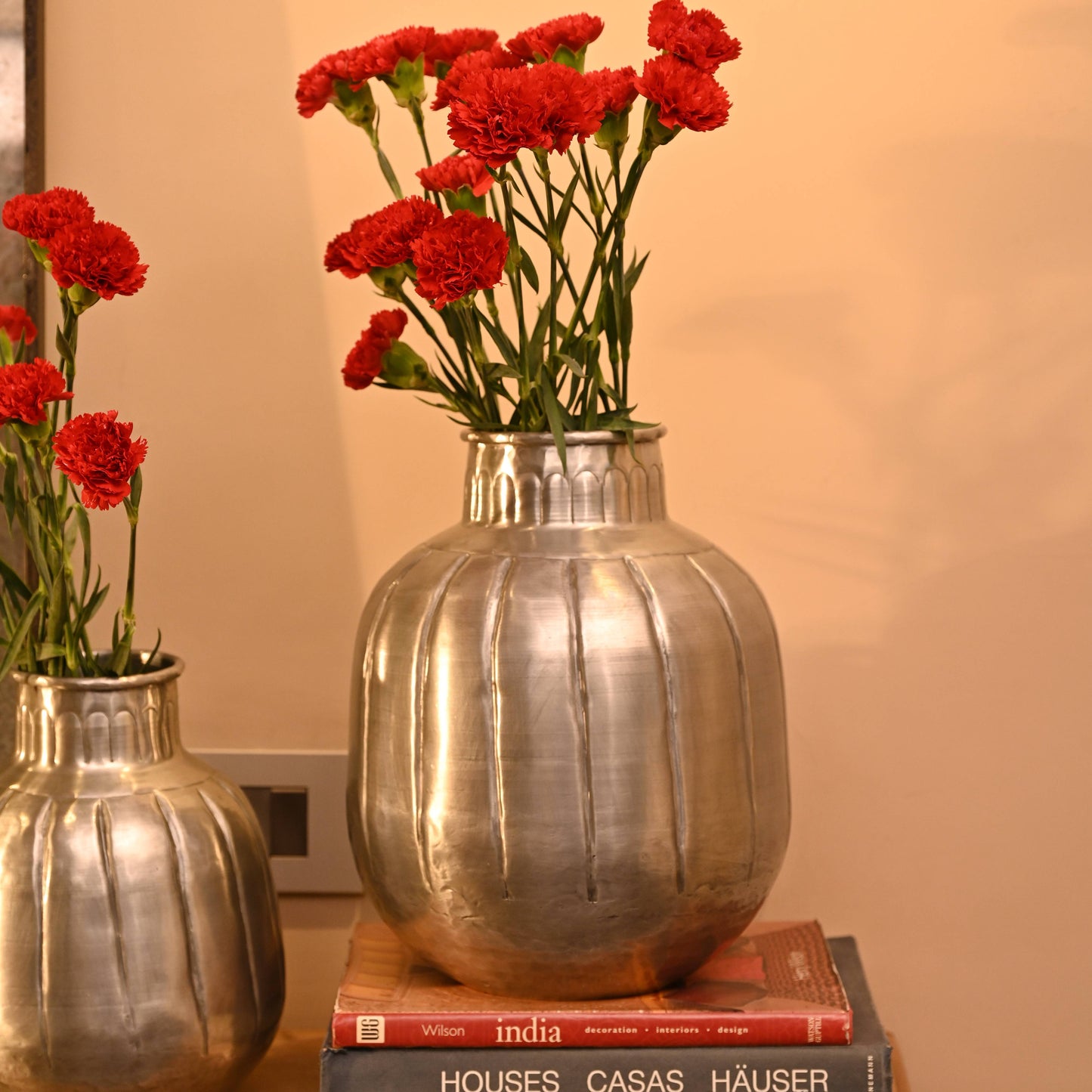 Sheen Metal Vase