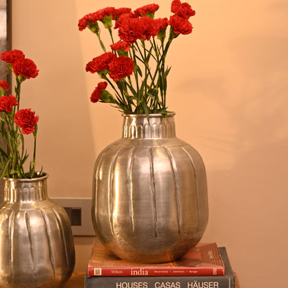 Sheen Metal Vase