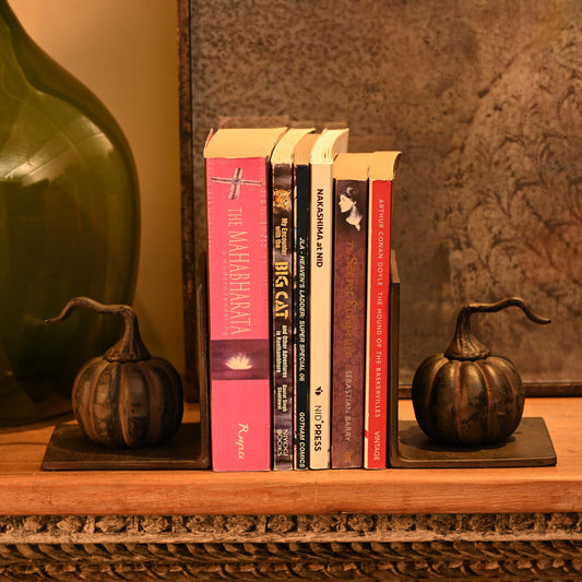 Pumpkin Bookends