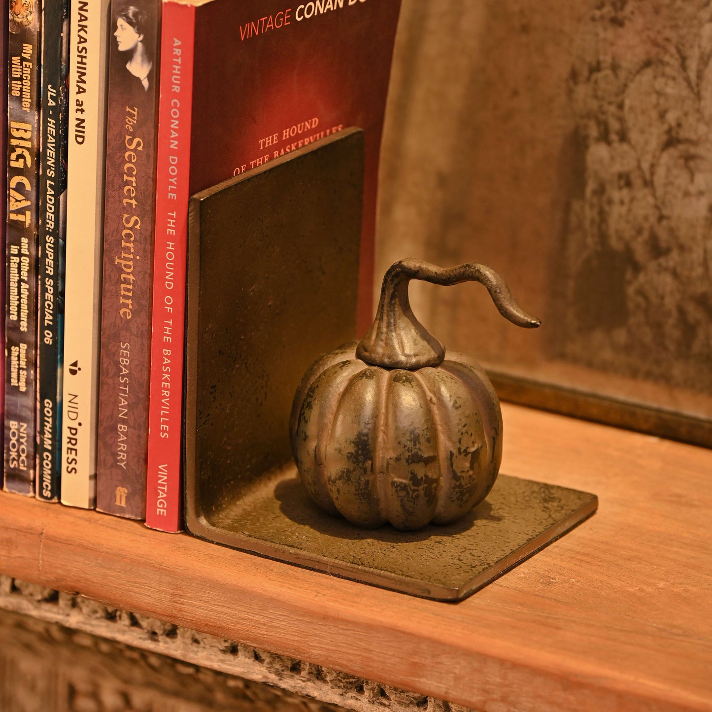 Pumpkin Bookends