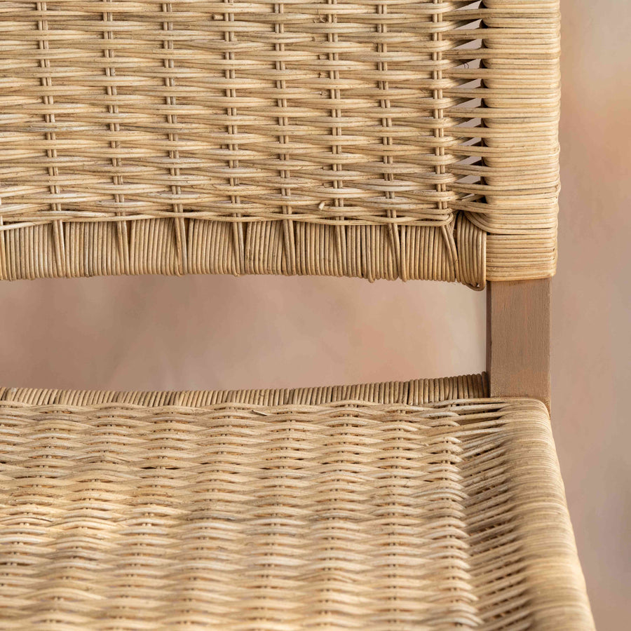Ubud Bar Chair – close-up of upholstery