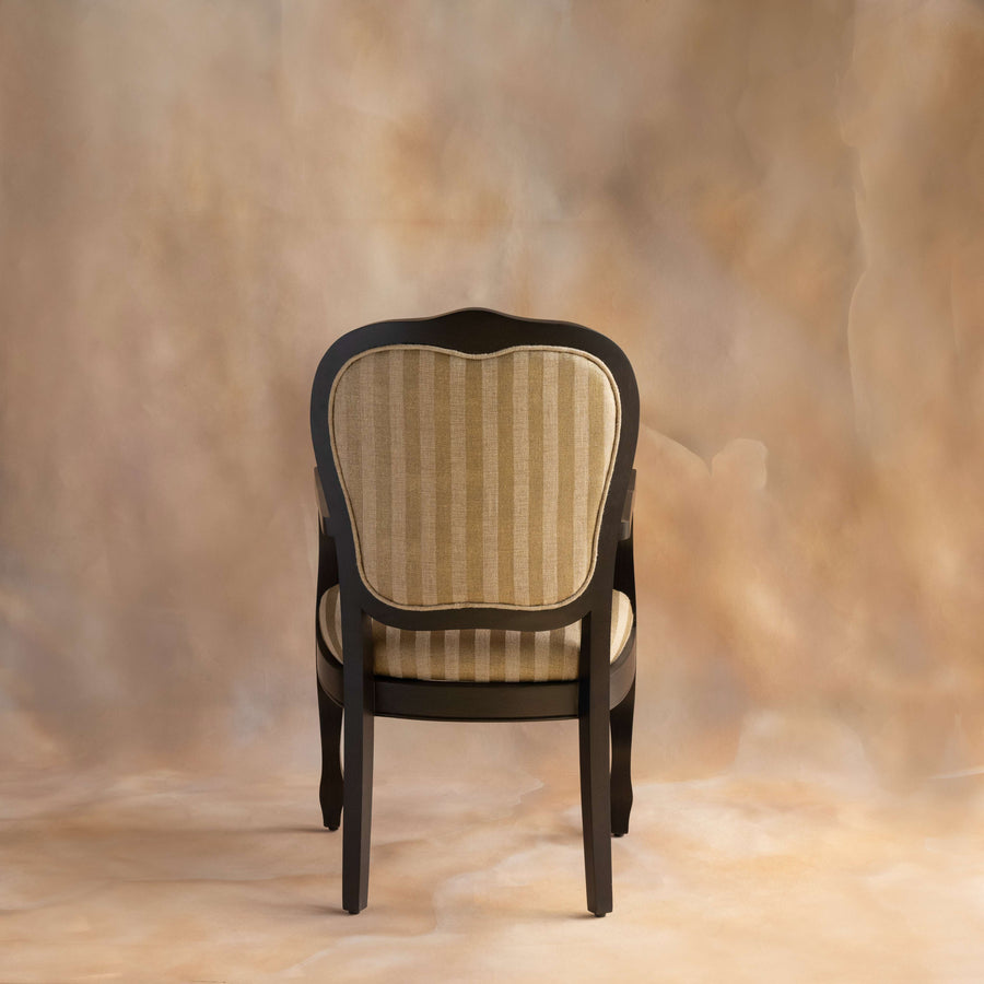 Maple Armchair – close-up of upholstery