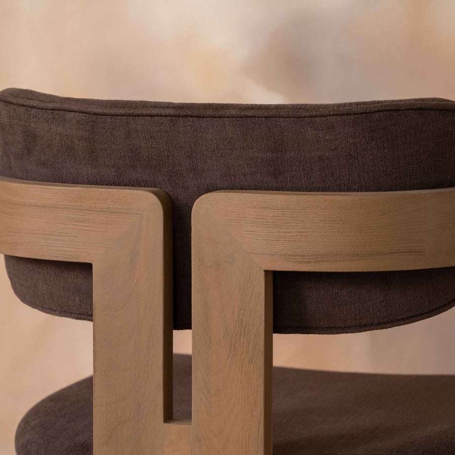Bergen Dining Chair – side profile