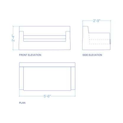 Magnolia Two Seater Sofa