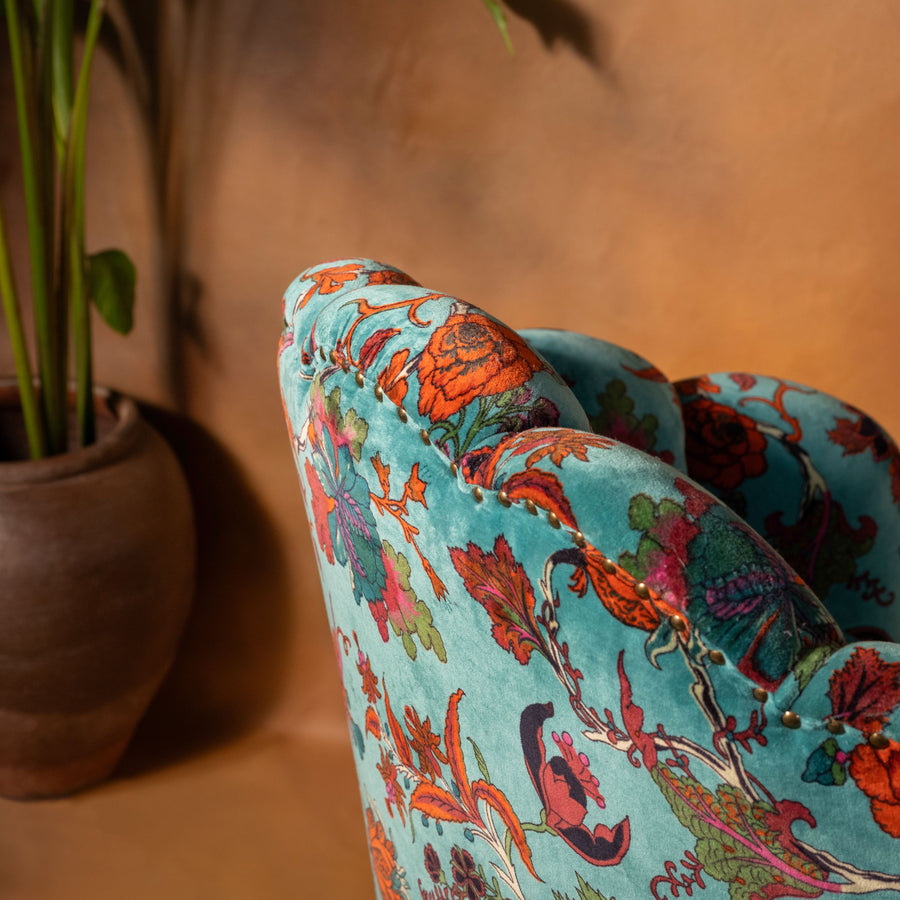 Palm Chair (Blue)