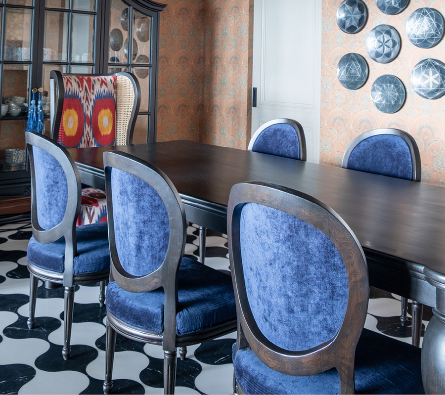 Butler Chair – styled in a room setting