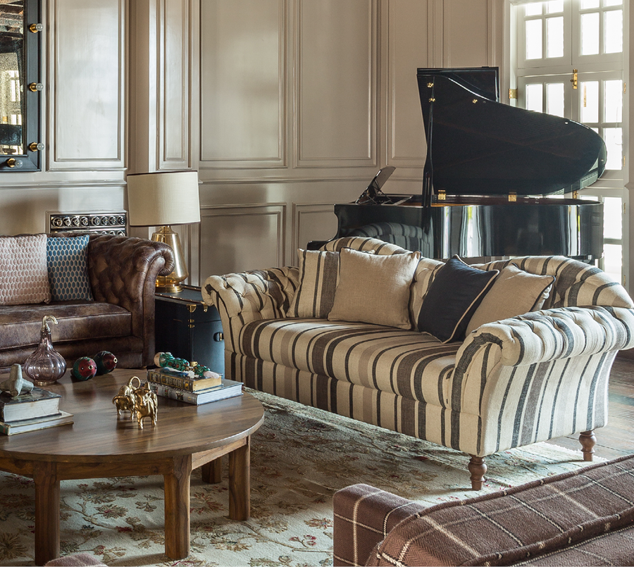 Khyber Sofa — Heritage Detailed Seating, made to order by Peacock Life — view 4