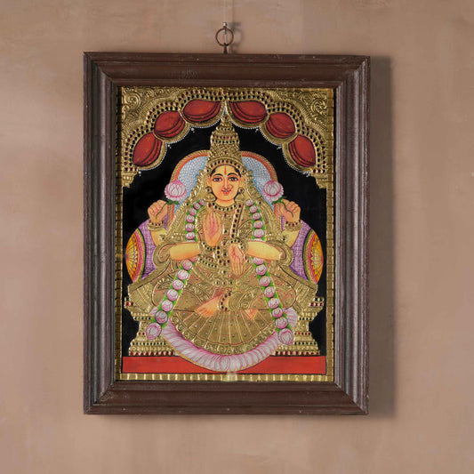 Laxmi Tanjore Painting