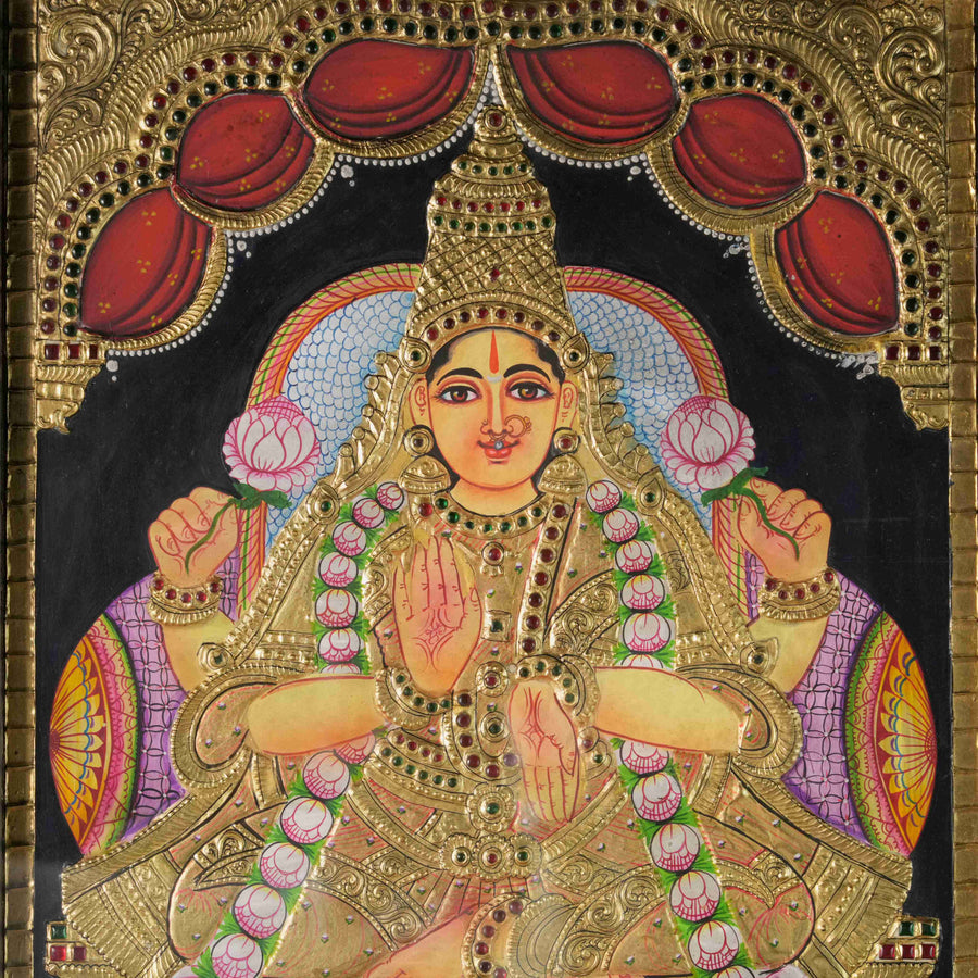 Laxmi Tanjore Painting