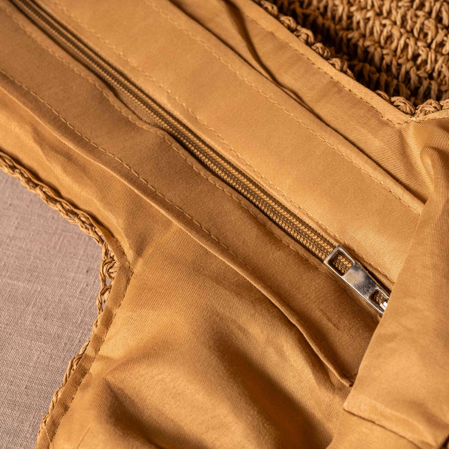 Rattan Tote Bag