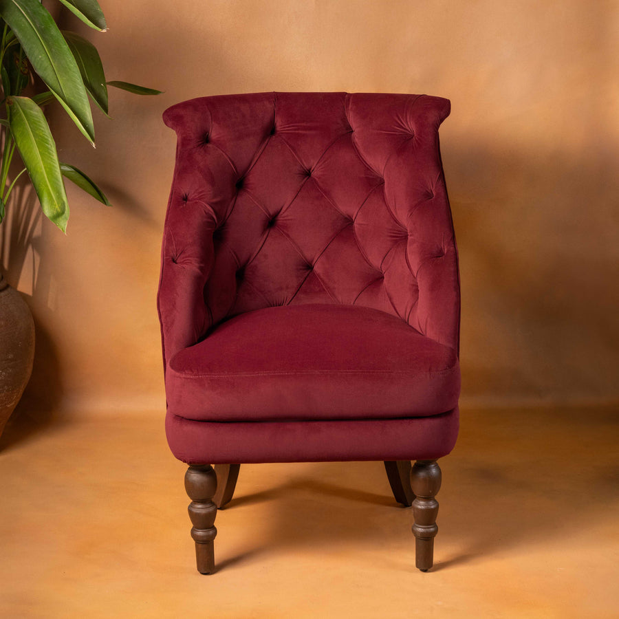 Lily Chair – close-up of upholstery