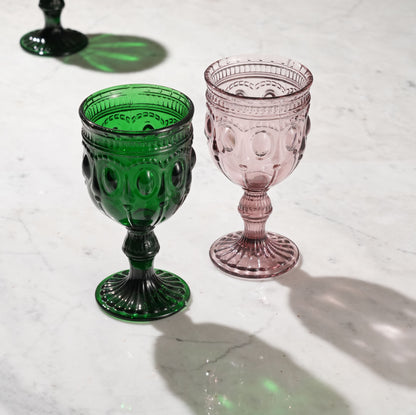 Amora Wine Glass (Pink)