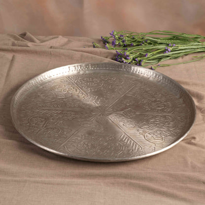 Moonleaf Round Platter