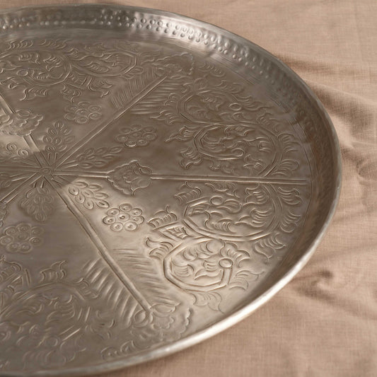 Moonleaf Round Platter