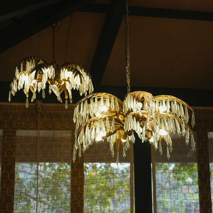 Palm Tree Chandelier Big