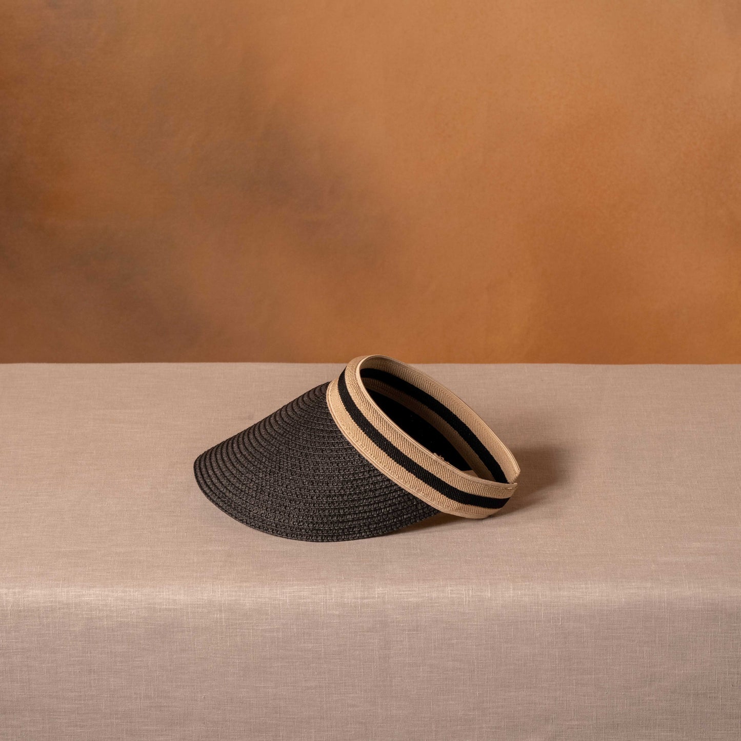 Rattan Visor (Black)