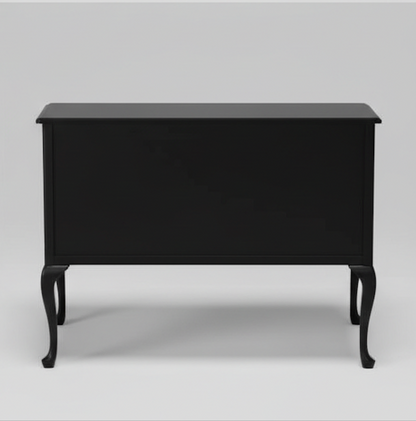 Midnight Curved Leg Console