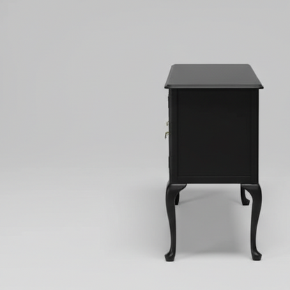 Midnight Curved Leg Console