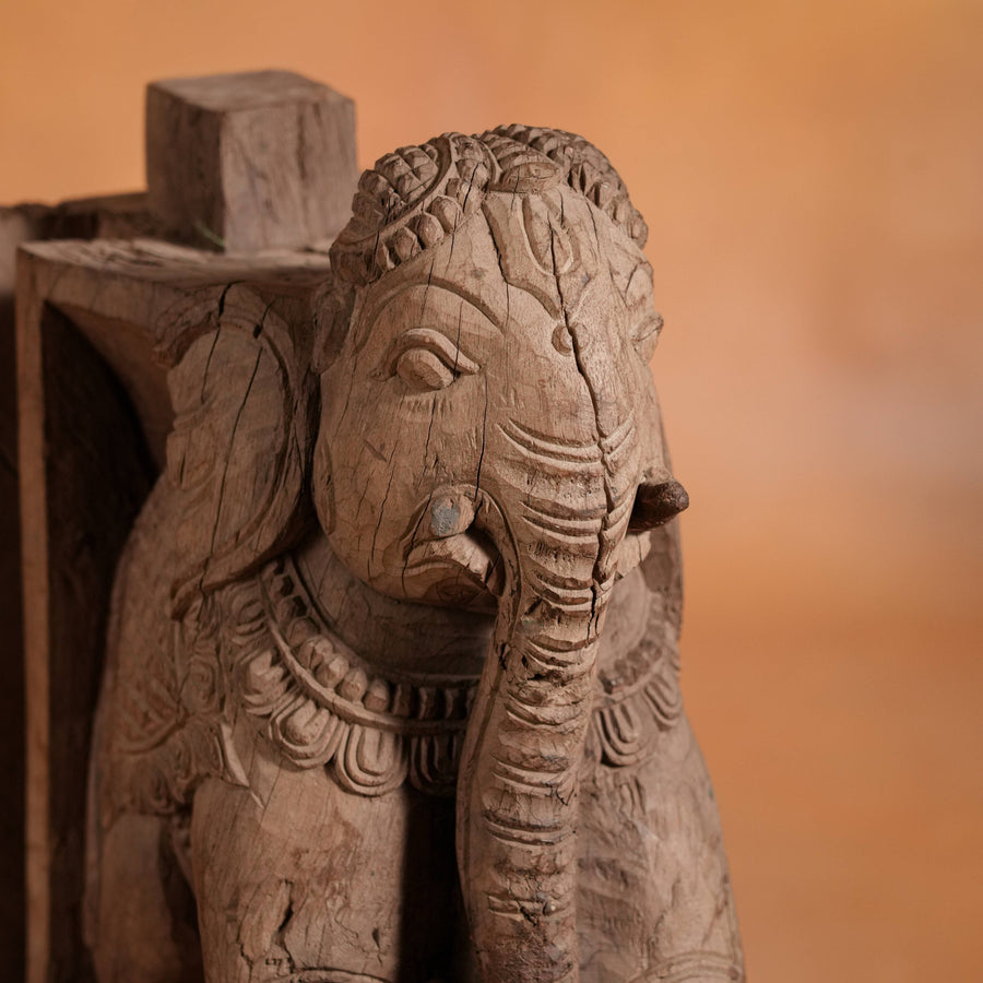 Wooden Elephant Bracket (One of One)