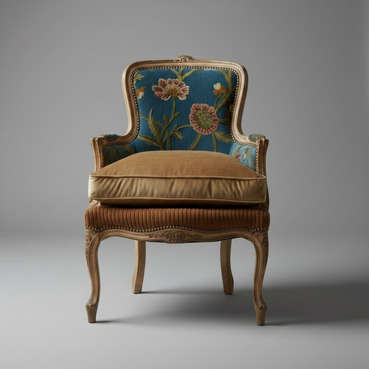 Floral Accent Chair