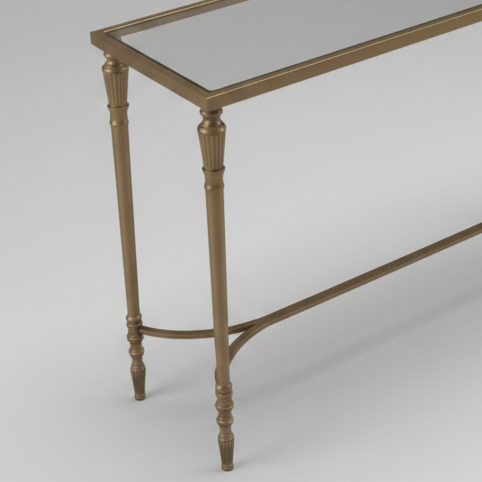 Slim Console Metal Table
